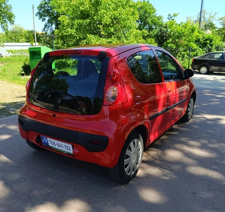 Peugeot 107 cena 9900 przebieg: 163000, rok produkcji 2007 z Warszawa małe 56